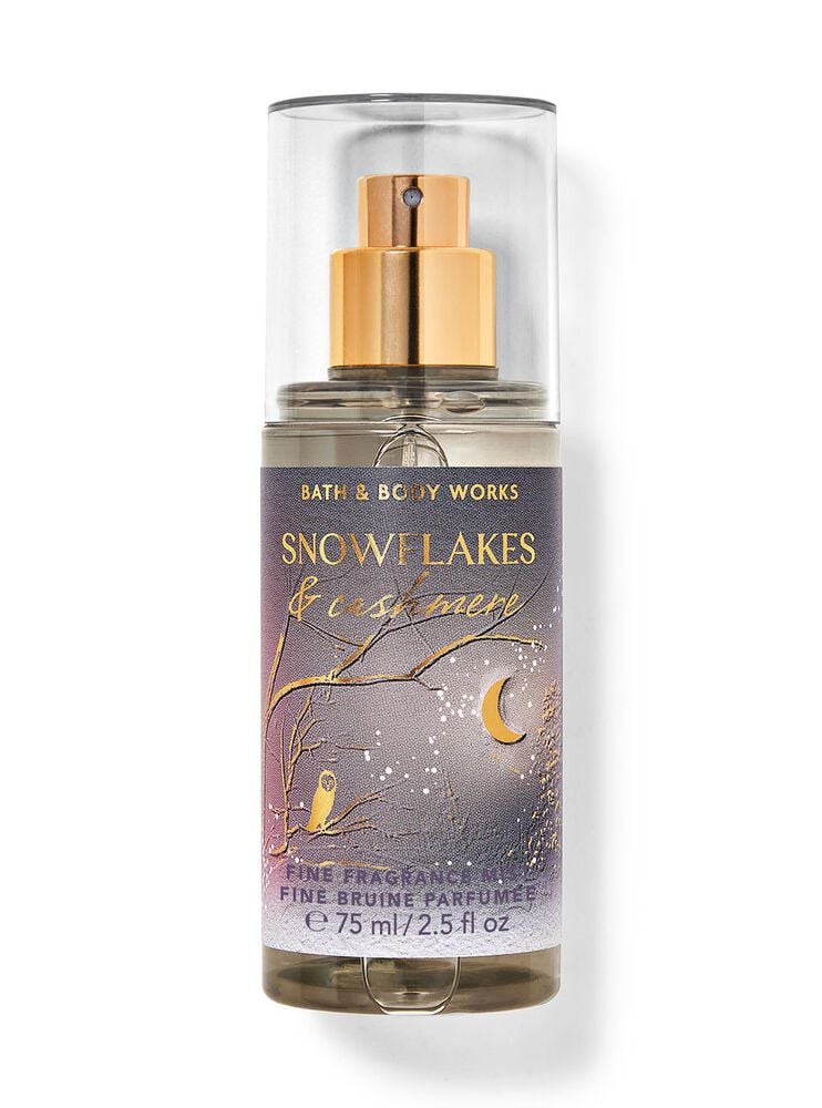 Snowflakes & Cashmere Travel Size Fine Fragrance Mist Travel Size Fine Fragrance Mist
