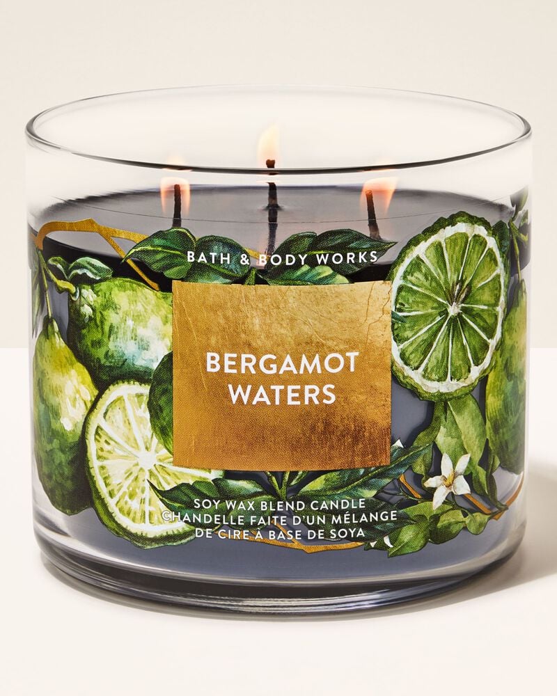Bergamot Waters 3-Wick Candle 3-Wick Candle