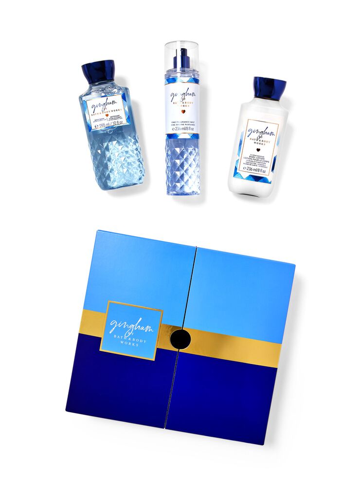 Gingham Gift Box Set Gift Box Set