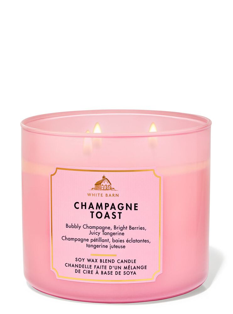 Buy Champagne Toast 3-Wick Candle Online | ID Bath & Body Works