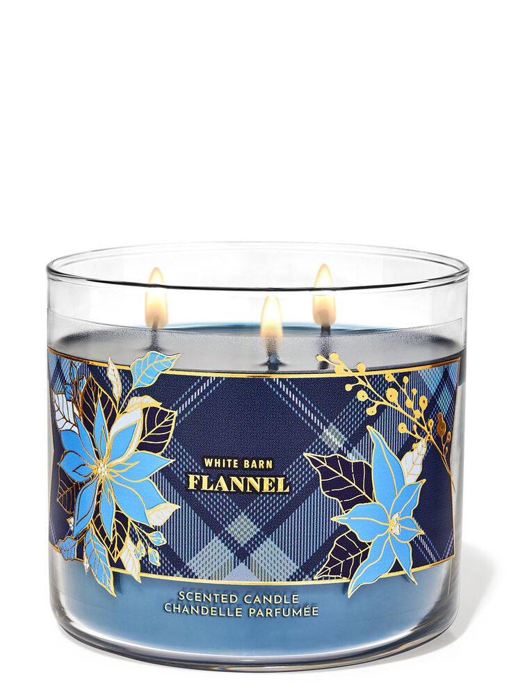 Flannel 3-Wick Candle 3-Wick Candle