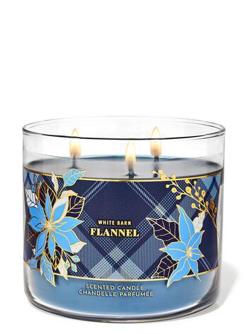 Flannel 3-Wick Candle 3-Wick Candle