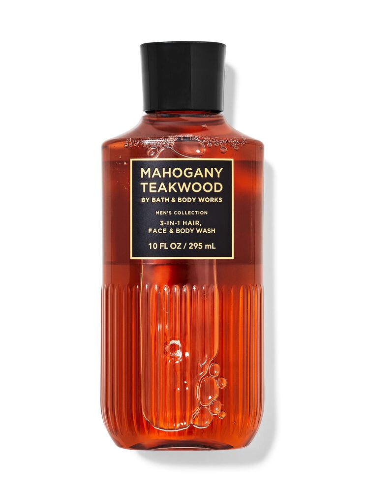 Mahogany Teakwood 3-in-1 Hair, Face & Body Wash 3-in-1 Hair, Face & Body Wash