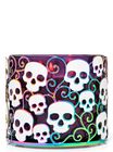 Glow-in-the-Dark Skulls 3-Wick Candle Holder image number null