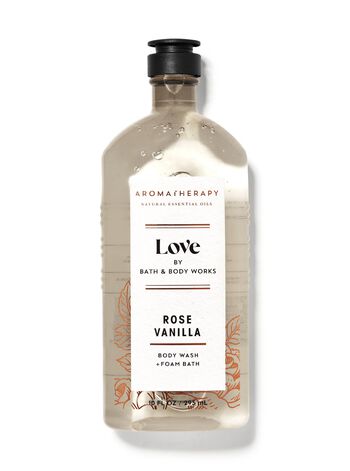 Rose Vanilla Body Wash & Shower Gel Body Wash and Foam Bath
