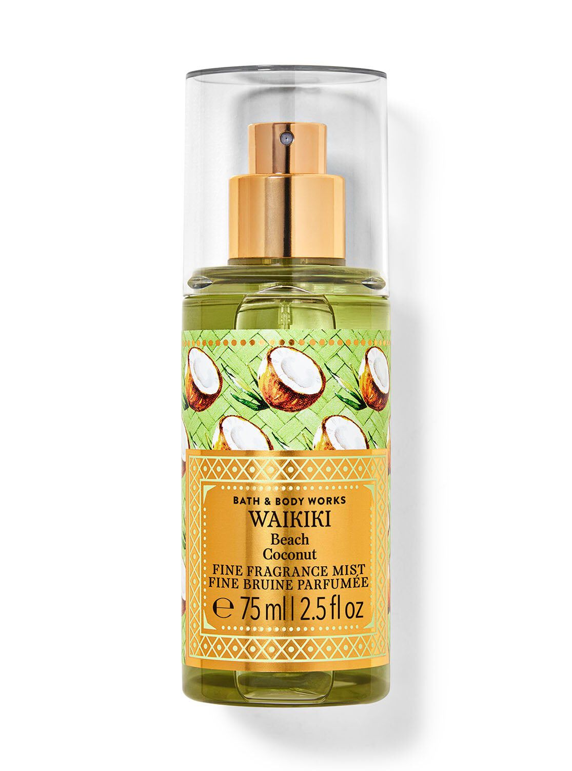 Shop Waikiki Beach Coconut Travel Size Fine Fragrance Mist | ID