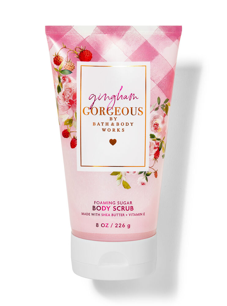 Gingham Gorgeous Foaming Sugar Body Scrub Foaming Sugar Body Scrub