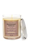 Mahogany Vanilla Single Wick Candle image number null