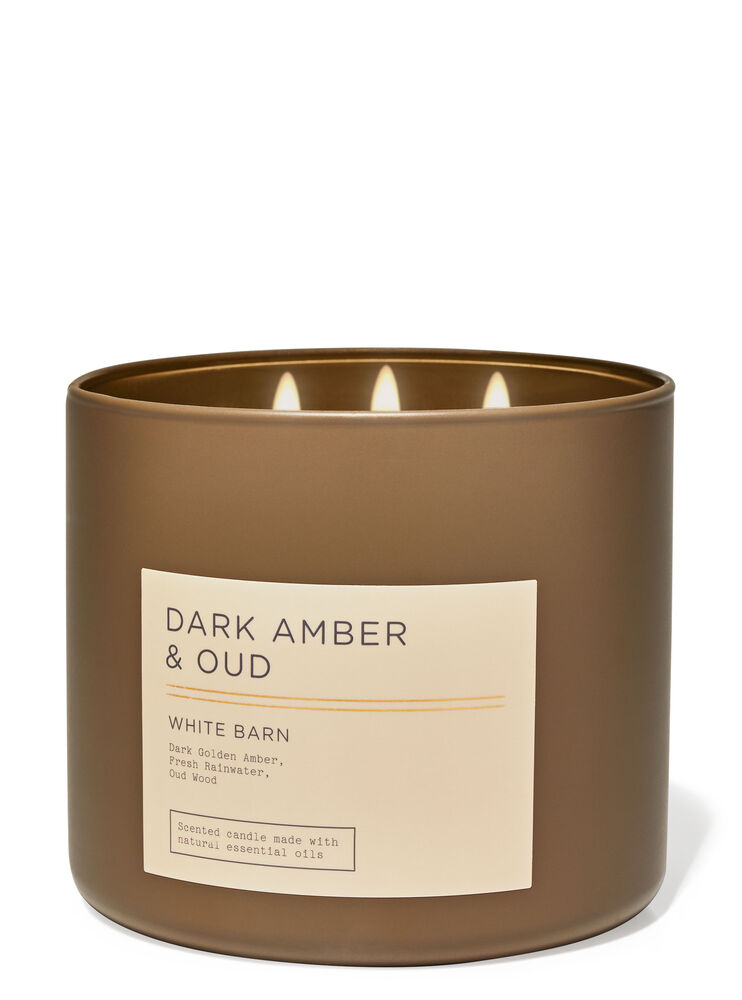 Dark Amber & Oud 3-Wick Candle 3-Wick Candle