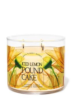 Iced Lemon Pound Cake 3-Wick Candle