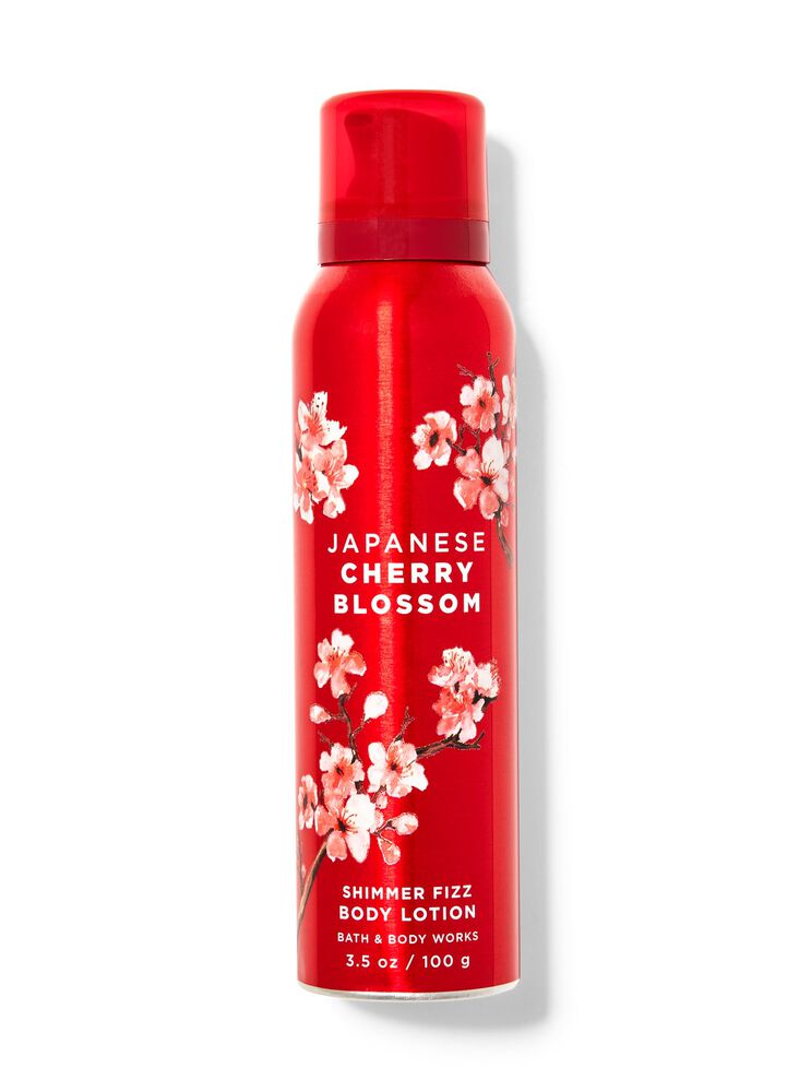 Japanese Cherry Blossom Body Lotion Shimmer Fizz Body Lotion