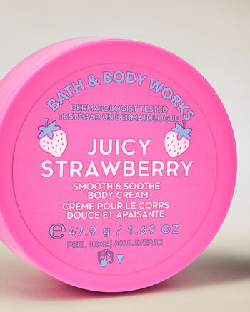 Juicy Strawberry Travel Size Smooth & Soothe Body Cream Travel Size Smooth & Soothe Body Cream
