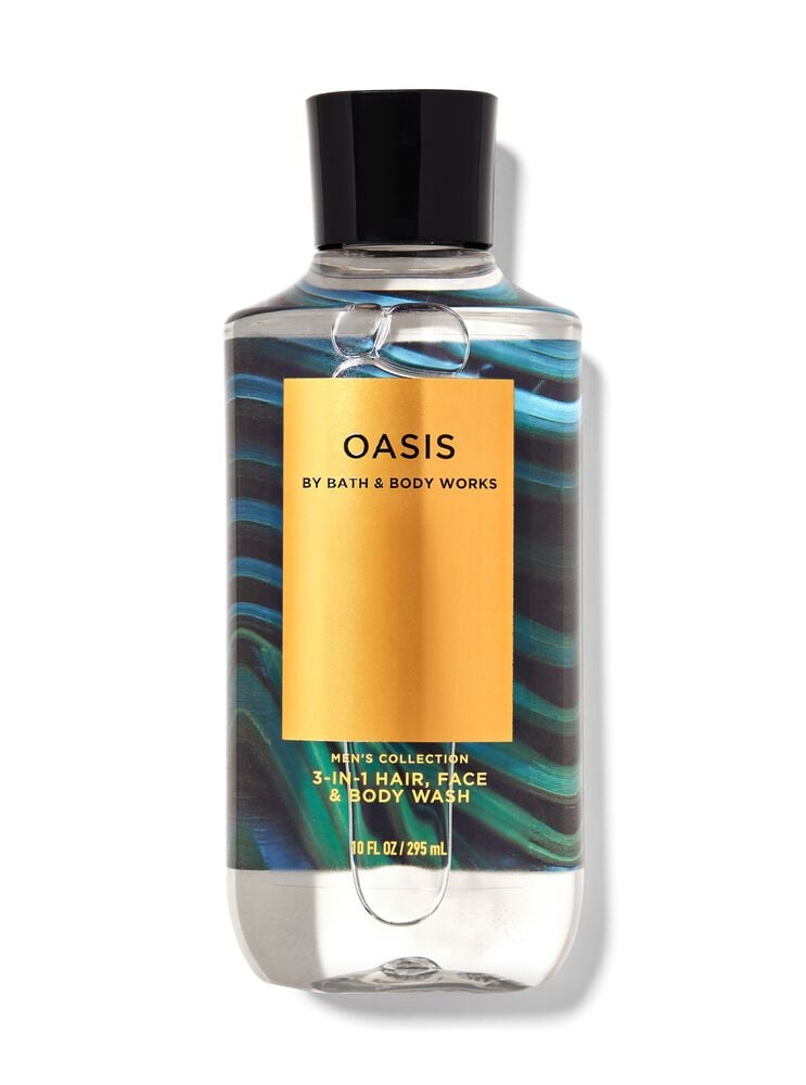 Oasis Body Wash & Shower Gel 3-in-1 Hair, Face & Body Wash