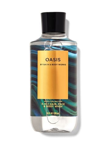 Oasis Body Wash & Shower Gel 3-in-1 Hair, Face & Body Wash