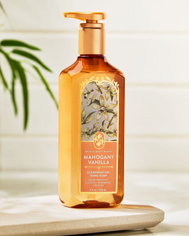 Mahogany Vanilla Cleansing Gel Hand Soap Cleansing Gel Hand Soap