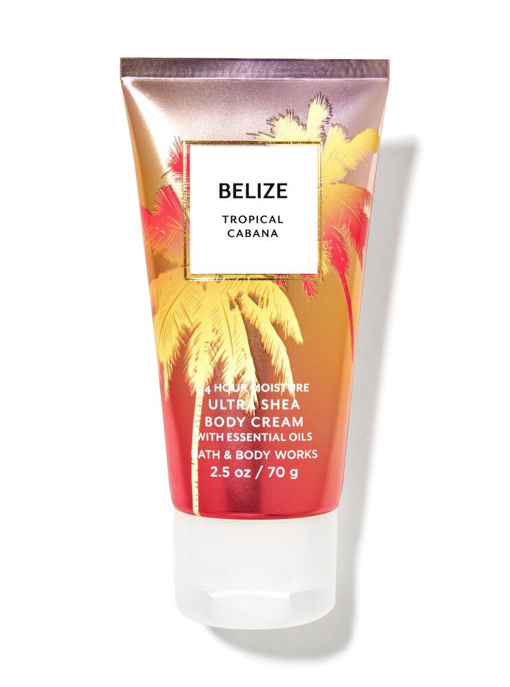 Belize Tropical Cabana Travel Size Body Cream Travel Size Body Cream