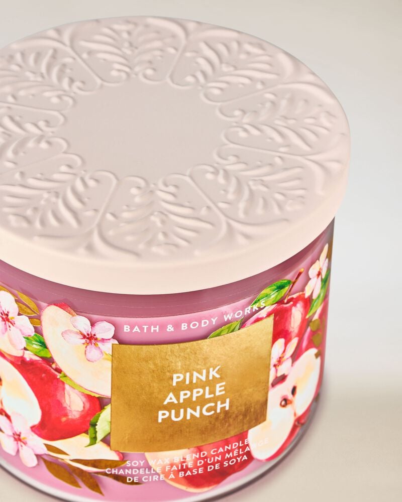 Pink Apple Punch 3-Wick Candle 3-Wick Candle