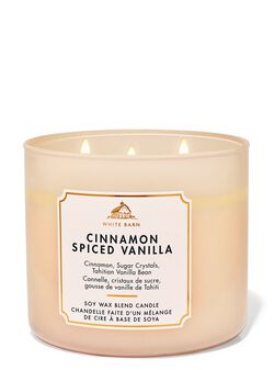 Cinnamon Spiced Vanilla 3-Wick Candle Cinnamon Spiced Vanilla 3-Wick Candle