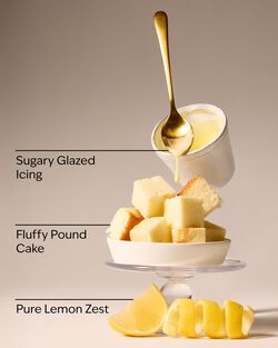 Iced Lemon Pound Cake Single Wick Candle image number null
