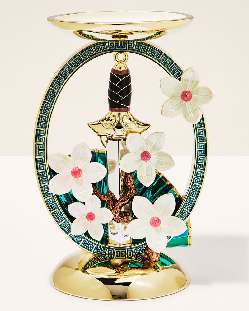 Mulan Pedestal 3-Wick Candle Holder 3-Wick Candle Holder