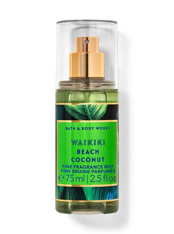 Waikiki Beach Coconut Travel Size Fine Fragrance Mist Travel Size Fine Fragrance Mist