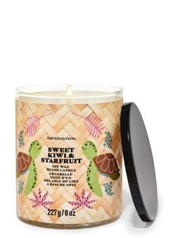 Sweet Kiwi & Starfruit Single Wick Candle image number null