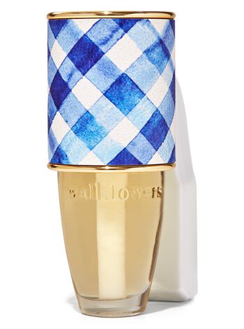 Blue Gingham Wallflowers Fragrance Plug