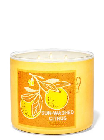 Sun-Washed Citrus 3-Wick Candle 3-Wick Candle