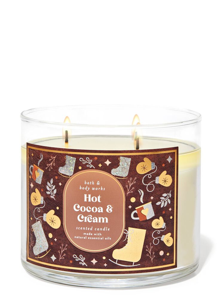 Hot Cocoa & Cream 3-Wick Candle 3-Wick Candle