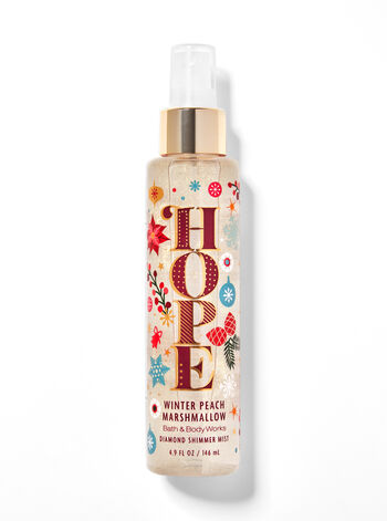 Winter Peach Marshmallow Diamond Shimmer Mist Diamond Shimmer Mist