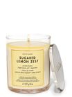 Sugared Lemon Zest Signature Single Wick Candle image number null