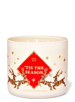 Tis The Season 3-Wick Candle