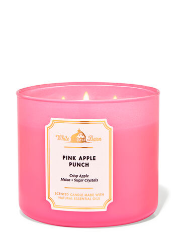 Shop Pink Apple Punch 3-Wick Candle ID Bath Body Works