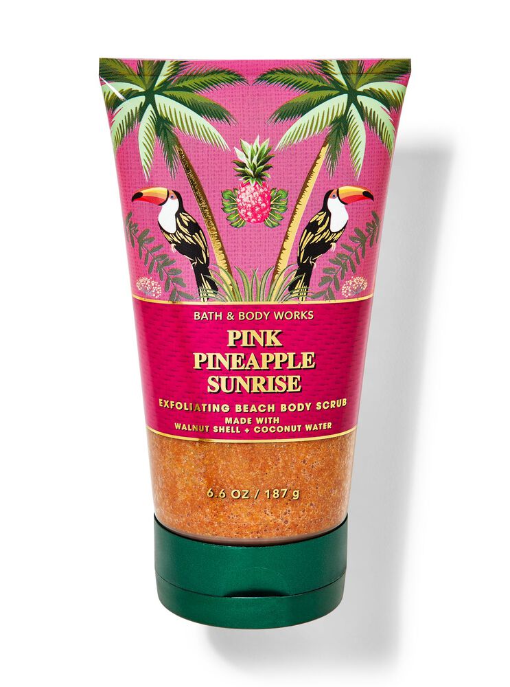 Pink Pineapple Sunrise Exfoliating Beach Body Scrub Exfoliating Beach Body Scrub