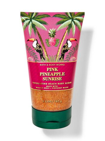 Pink Pineapple Sunrise Exfoliating Beach Body Scrub Exfoliating Beach Body Scrub