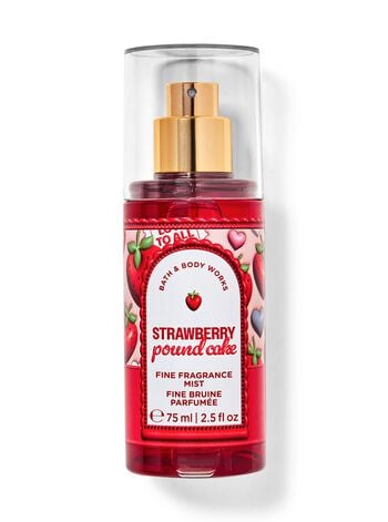 Strawberry Pound Cake Travel Size Fine Fragrance Mist Travel Size Fine Fragrance Mist