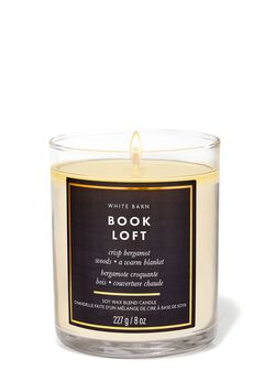 Book Loft Single Wick Candle Book Loft Single Wick Candle