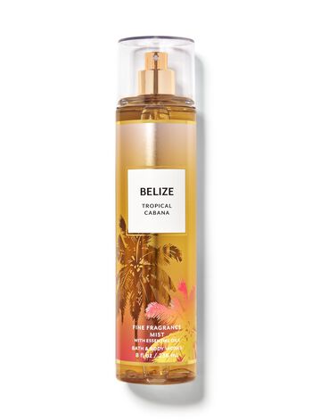 Belize Tropical Cabana Body Spray & Mist Fine Fragrance Mist