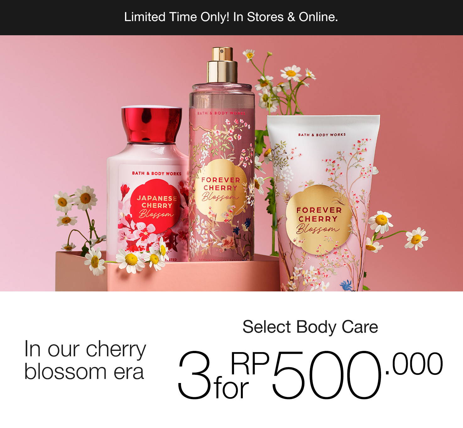 Select Body Care, Buy 3 For Rp 500.000