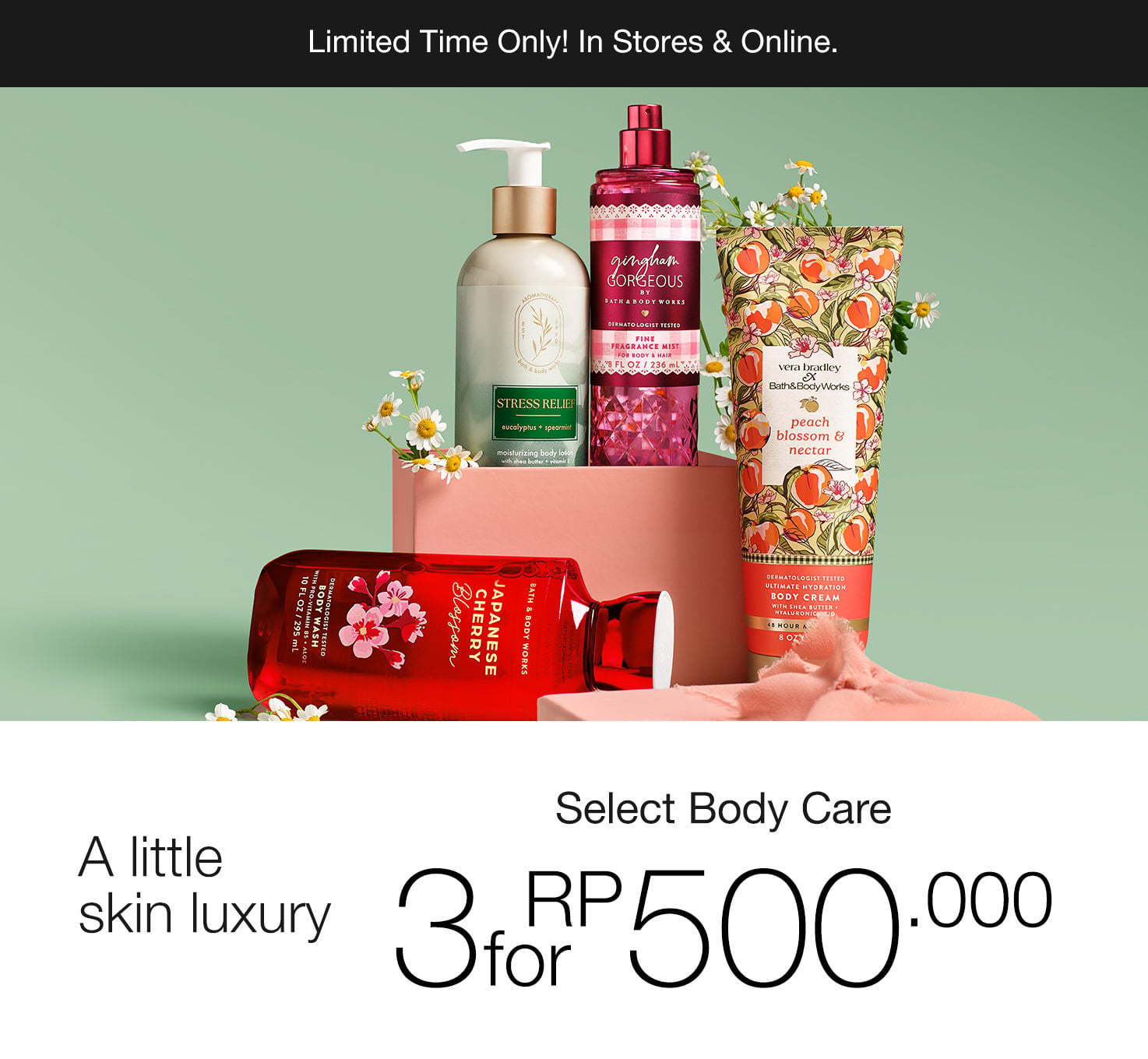 Select Body Care, Buy 3 For Rp 500,000