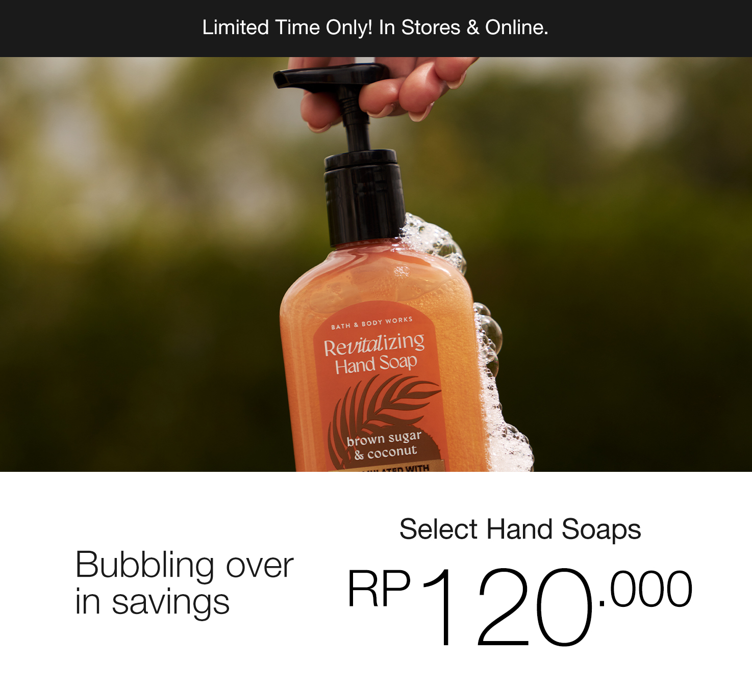 Hand Soaps, 1 For Rp 120.000