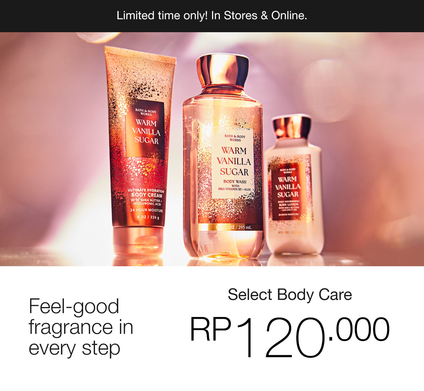 Select Body Care, Buy 1 for Rp 120.000