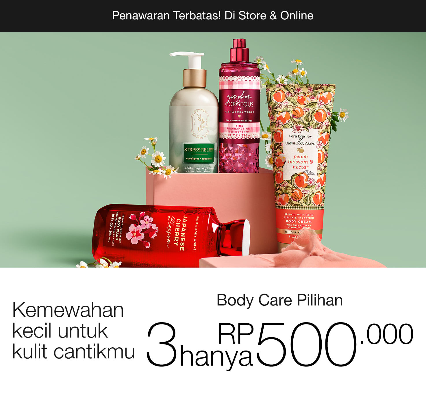 Select Body Care, Buy 3 For Rp 500,000