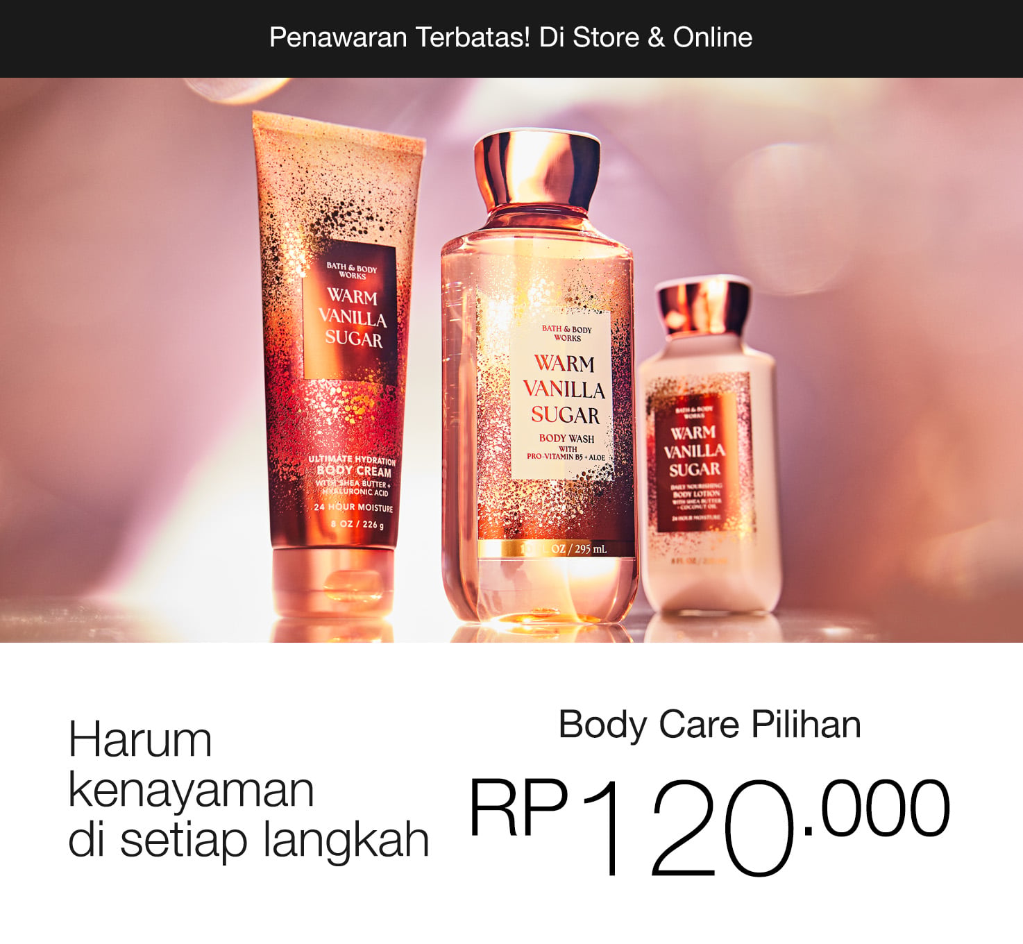 Select Body Care, Buy 1 for Rp 120.000